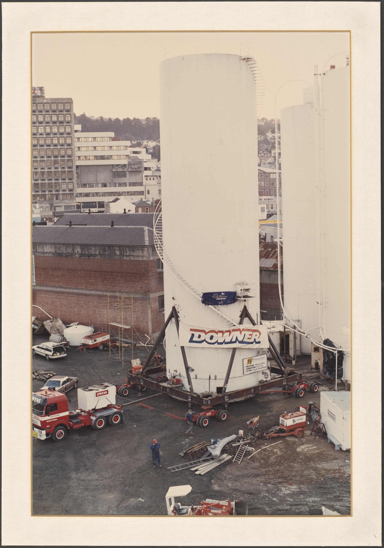 Cadbury silo removal