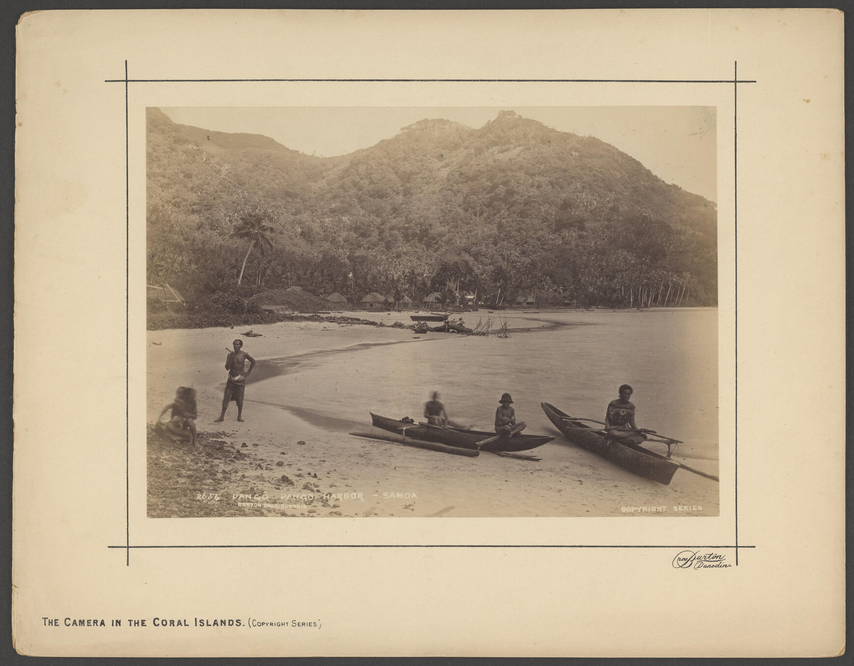 Pango Pango Harbor [sic], Samoa