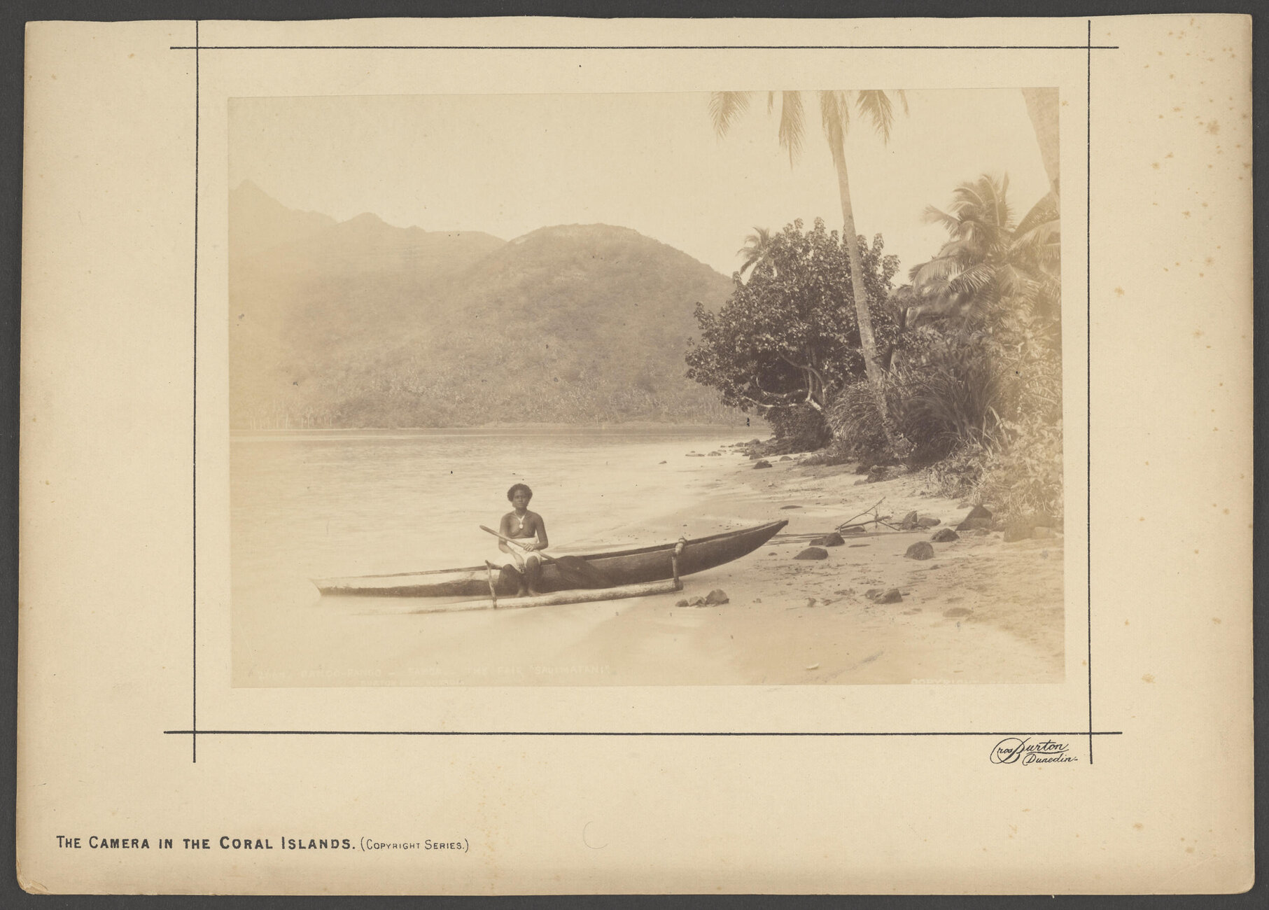 Pango Pango, Samoa, the fair 'Sauimatani'