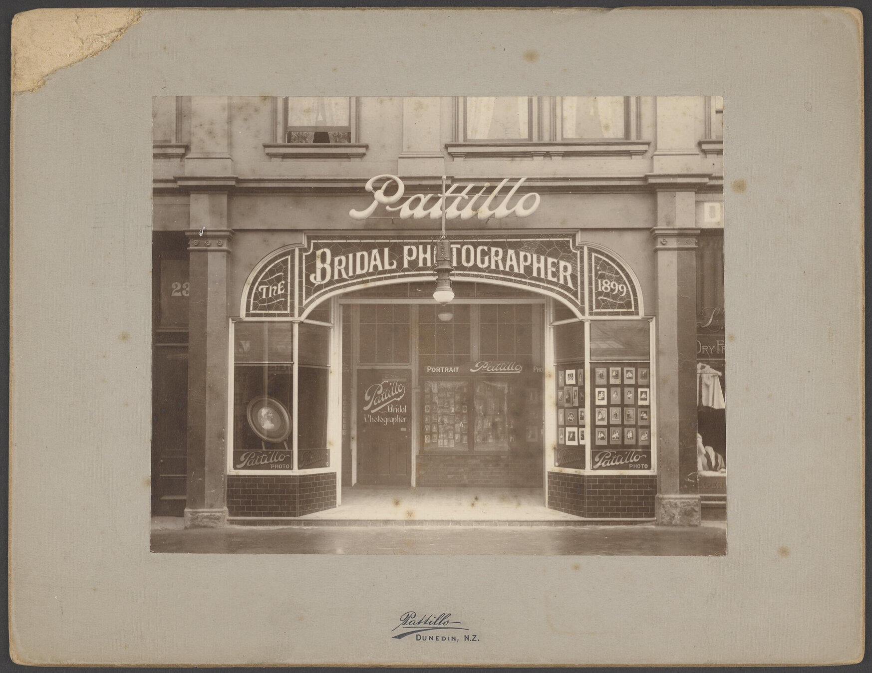 Premises of Cecil Pattillo, George Street, Dunedin