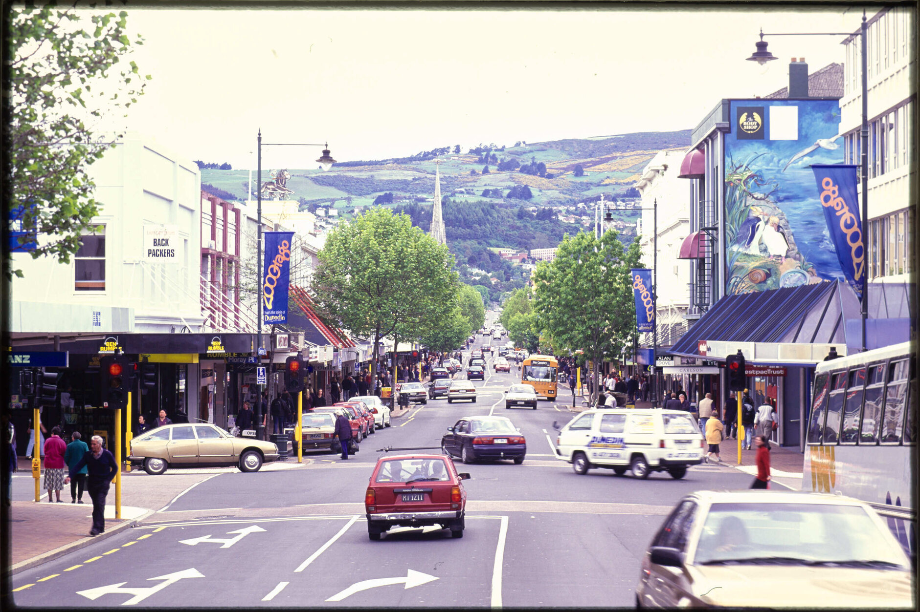 George Street, Dunedin, looking north