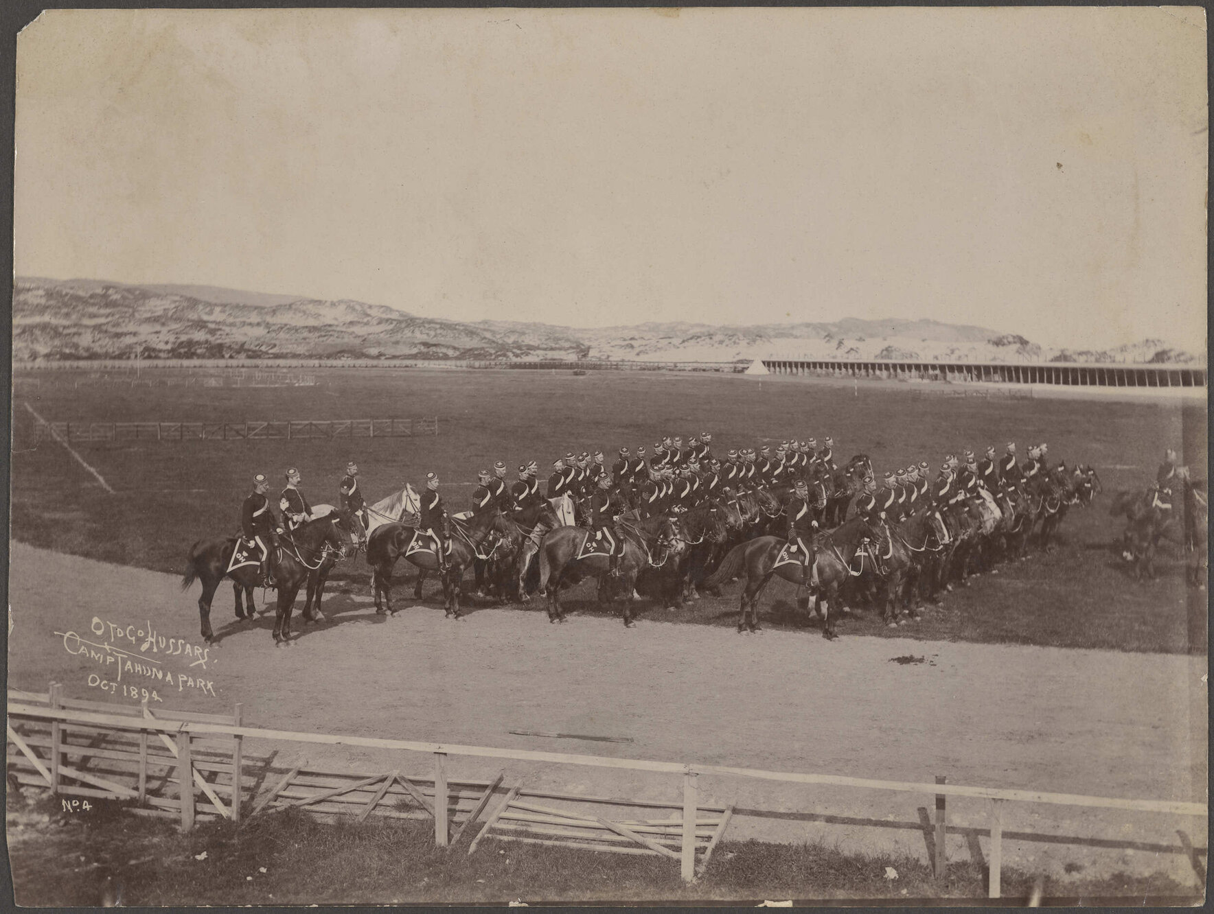 Otago Hussars Camp, Tahuna Park