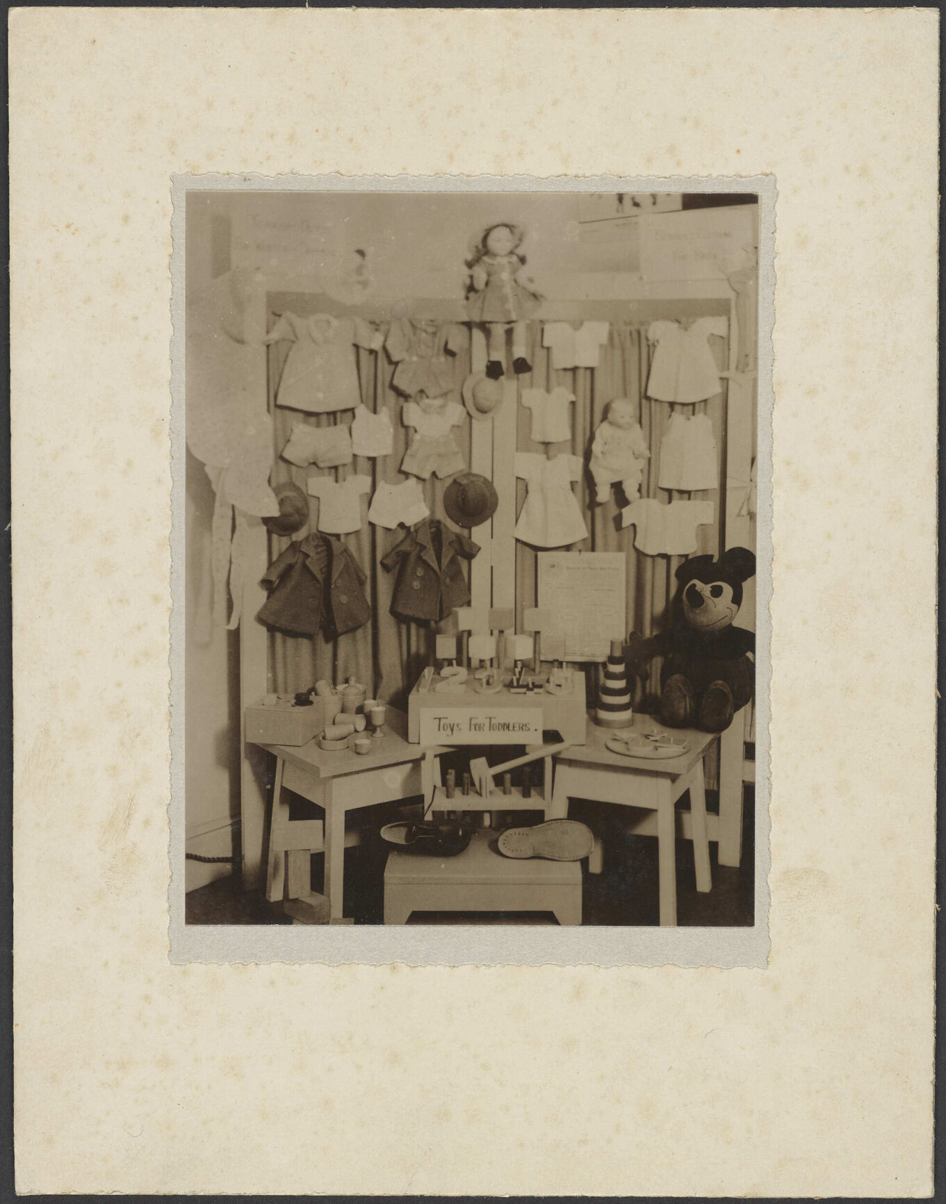 'Toys For Toddlers' display