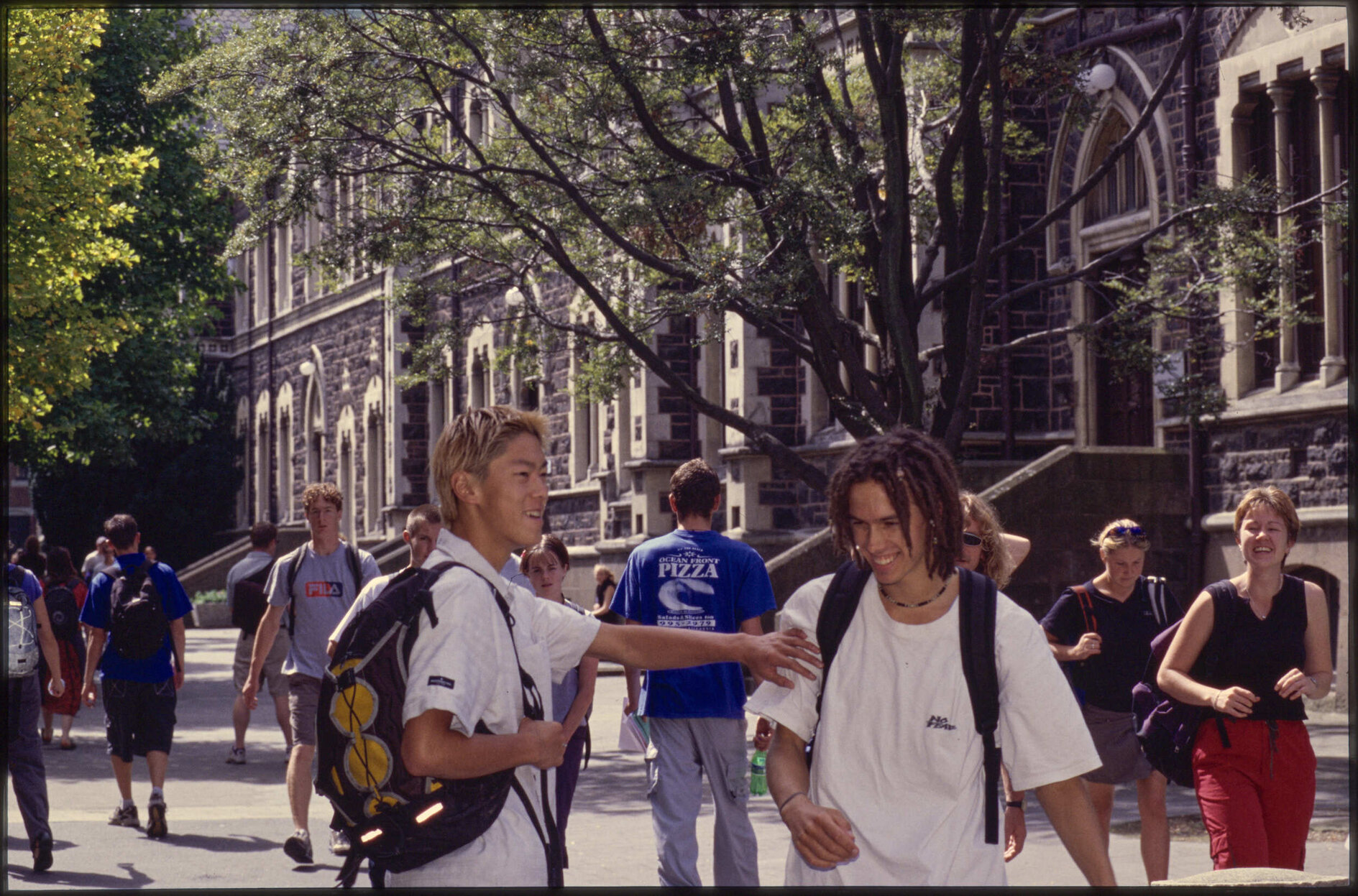 Students in Quadrangle