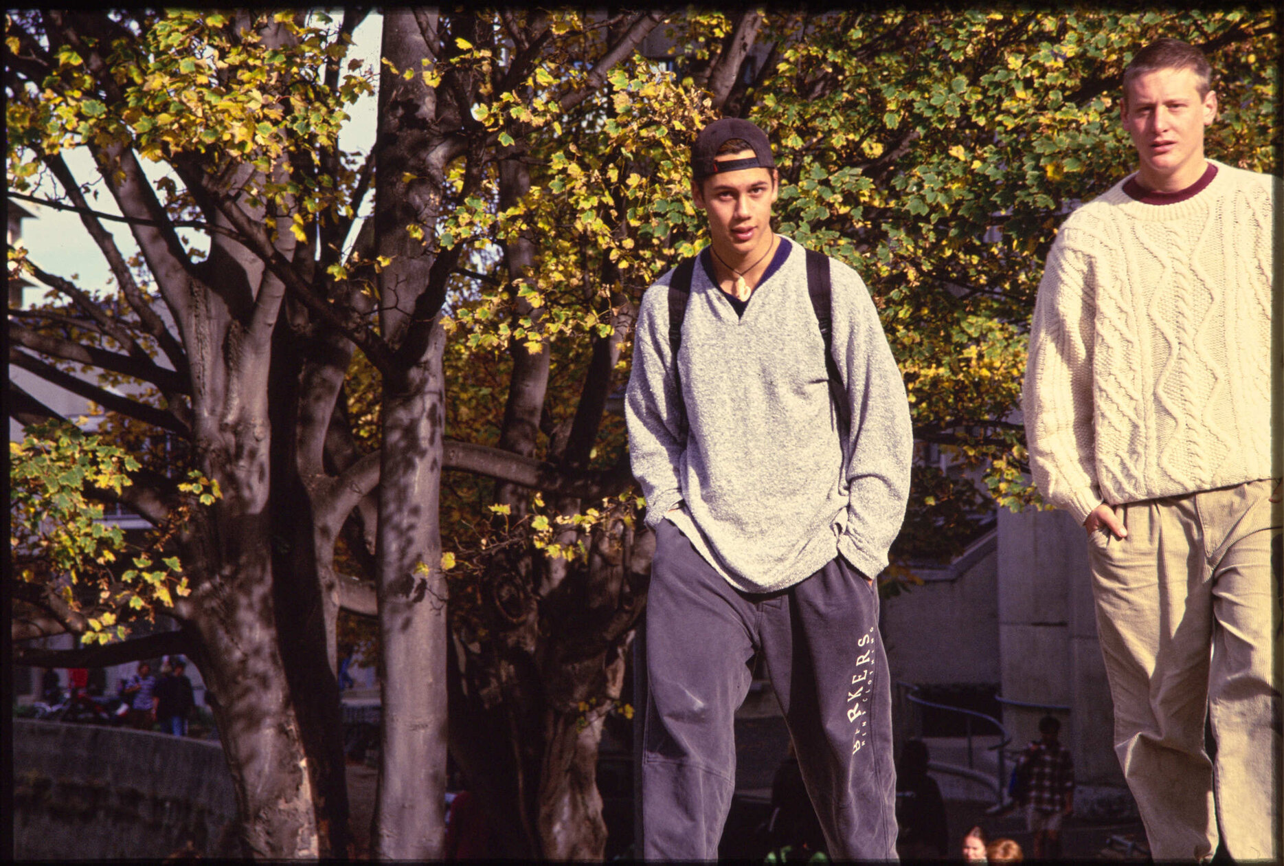 Students on University Campus