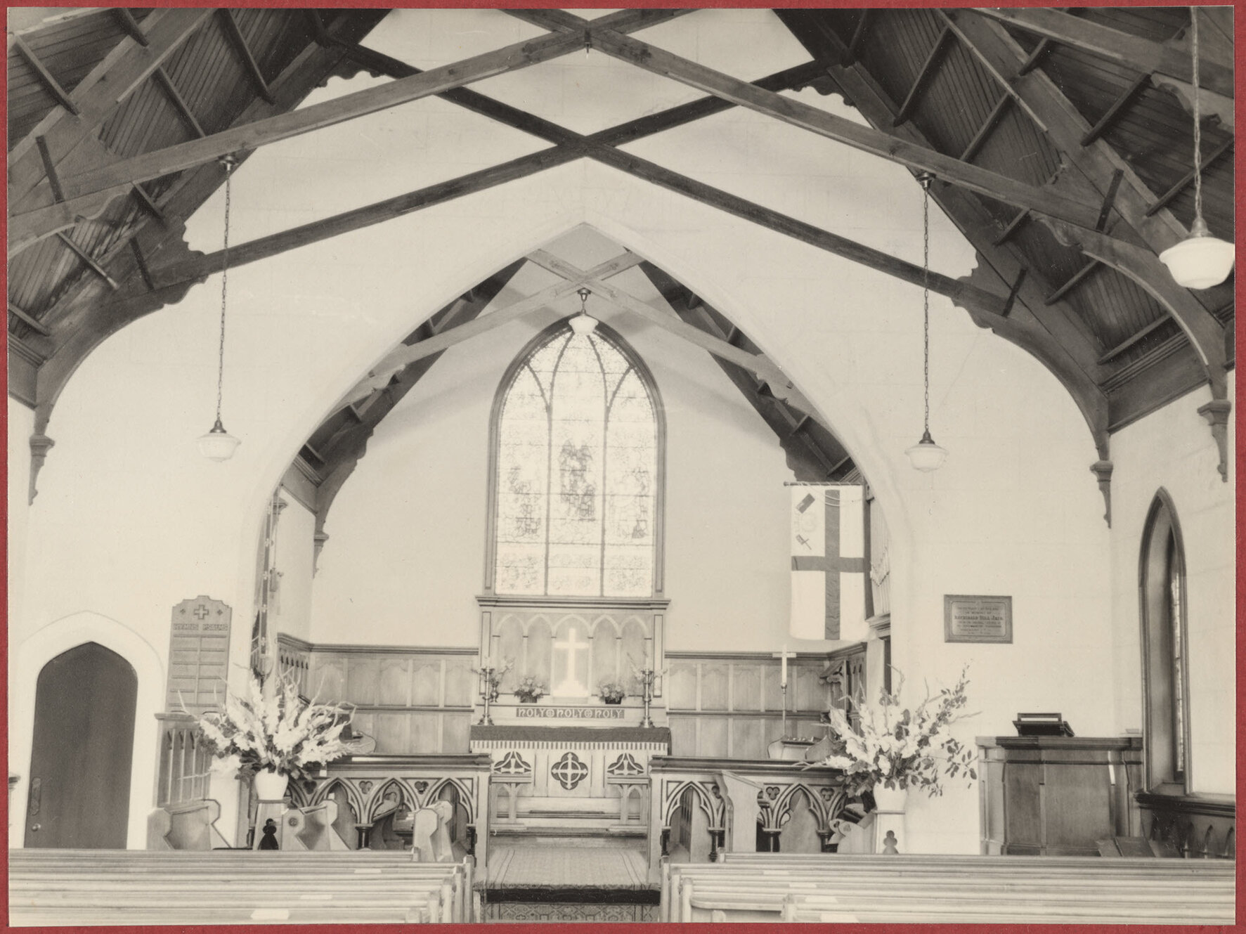 Interior of St John's Church, Roslyn