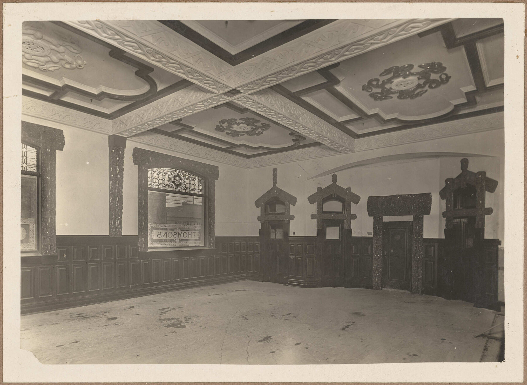 Interior of Thomson &amp; Co. premises