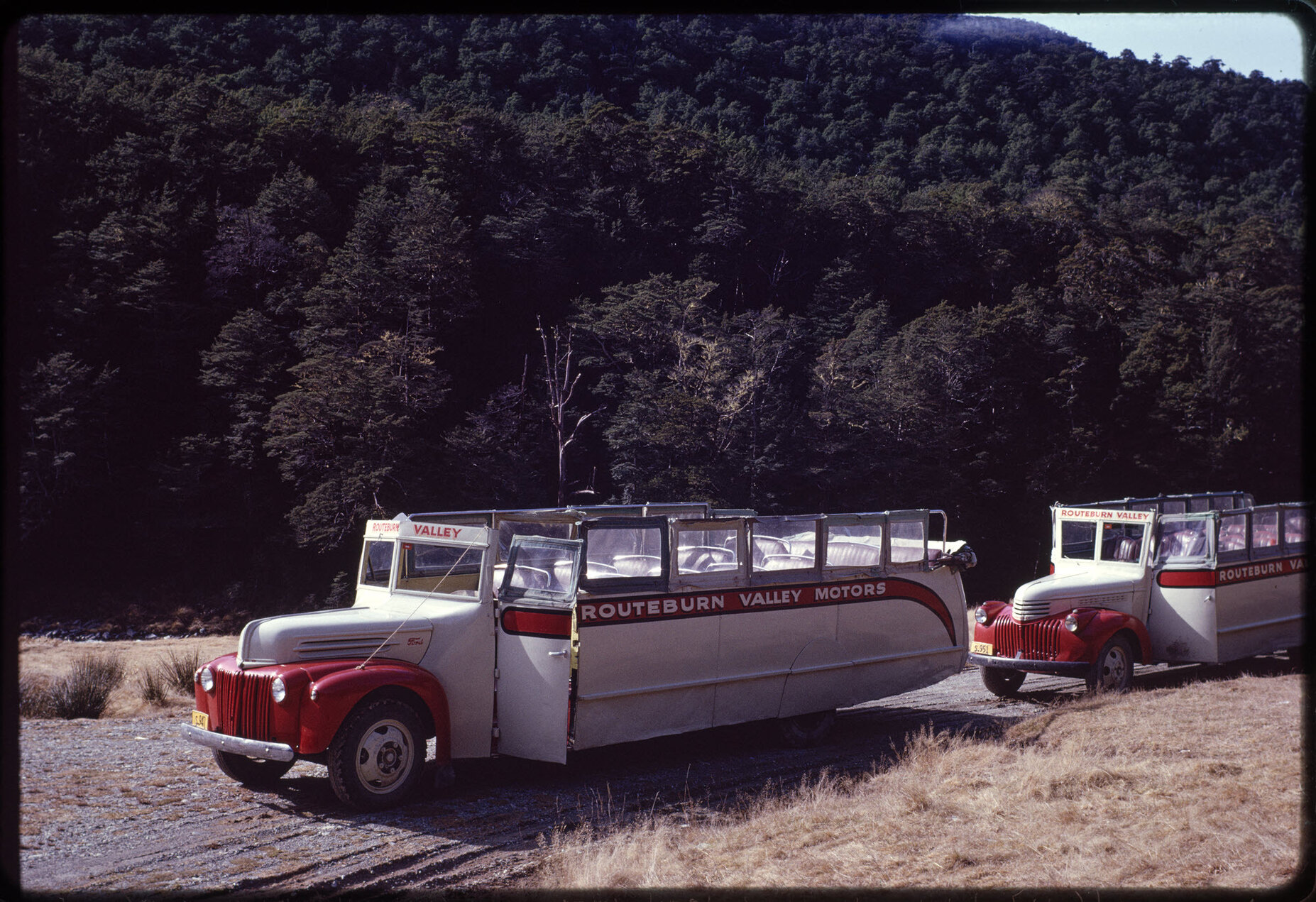 Routeburn Valley Motors buses