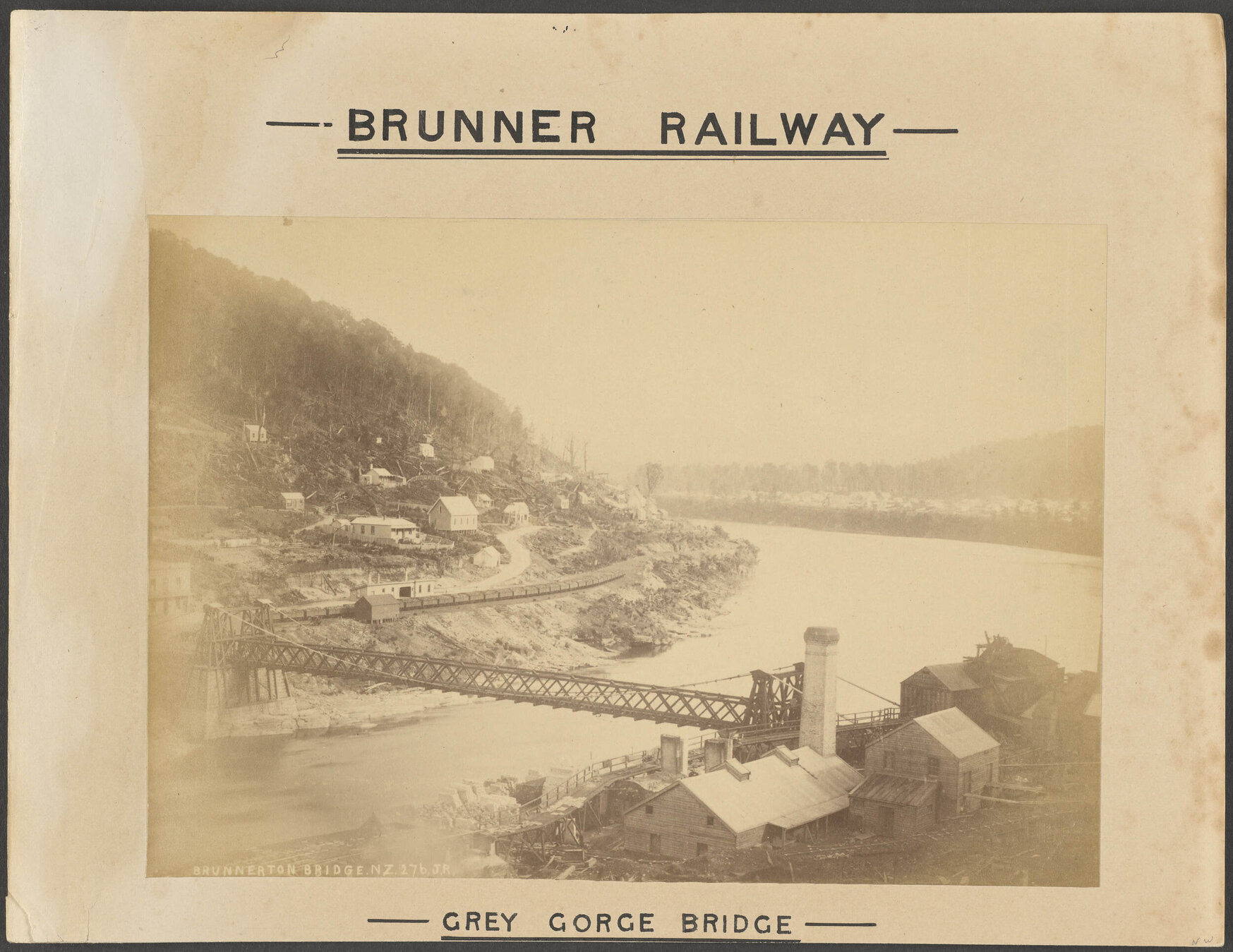 Brunnerton Bridge N.Z.