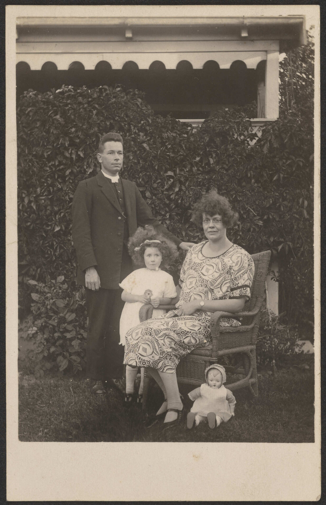William and Ina Slade with their daughter Brenda
