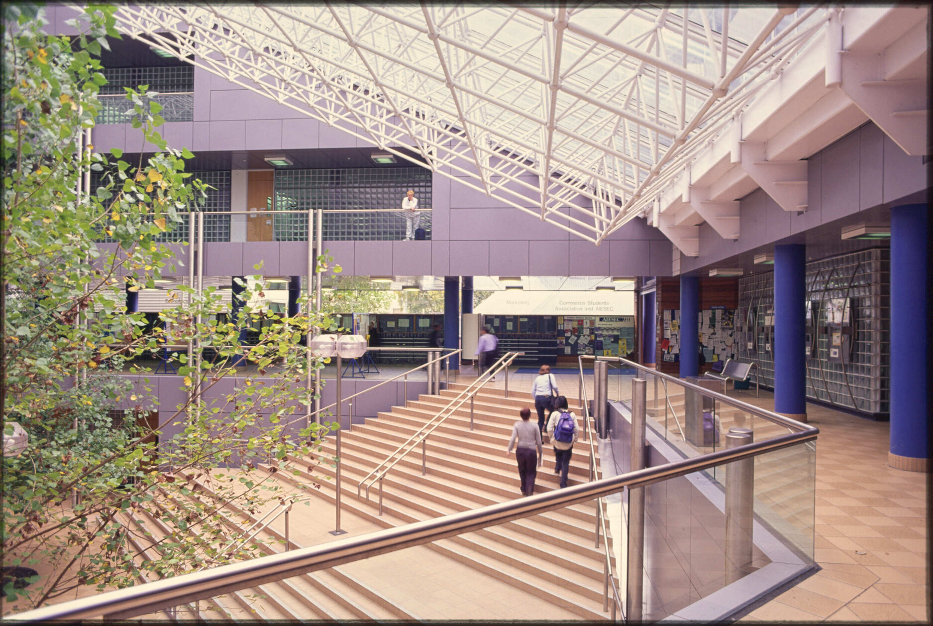 Commerce Building atrium, University of Otago