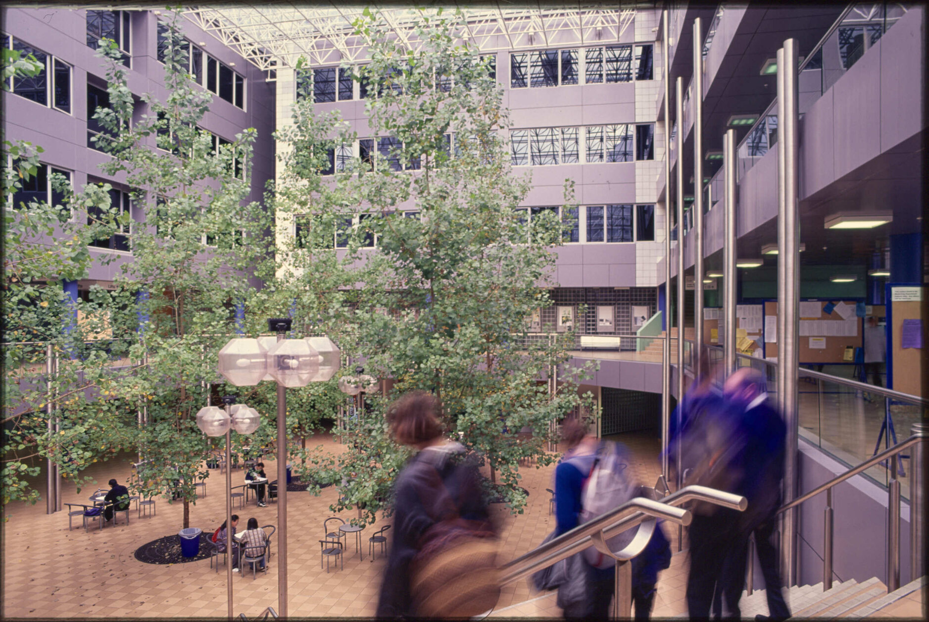 Commerce Building atrium, University of Otago