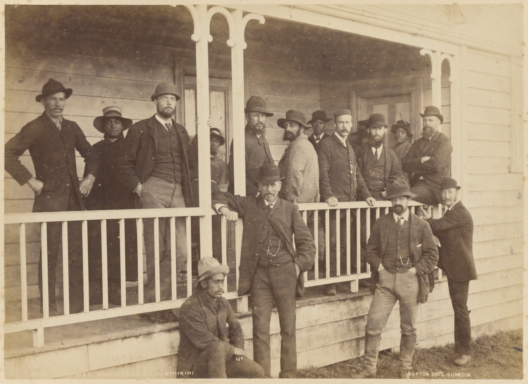 Railway Engineers at Kihikihi