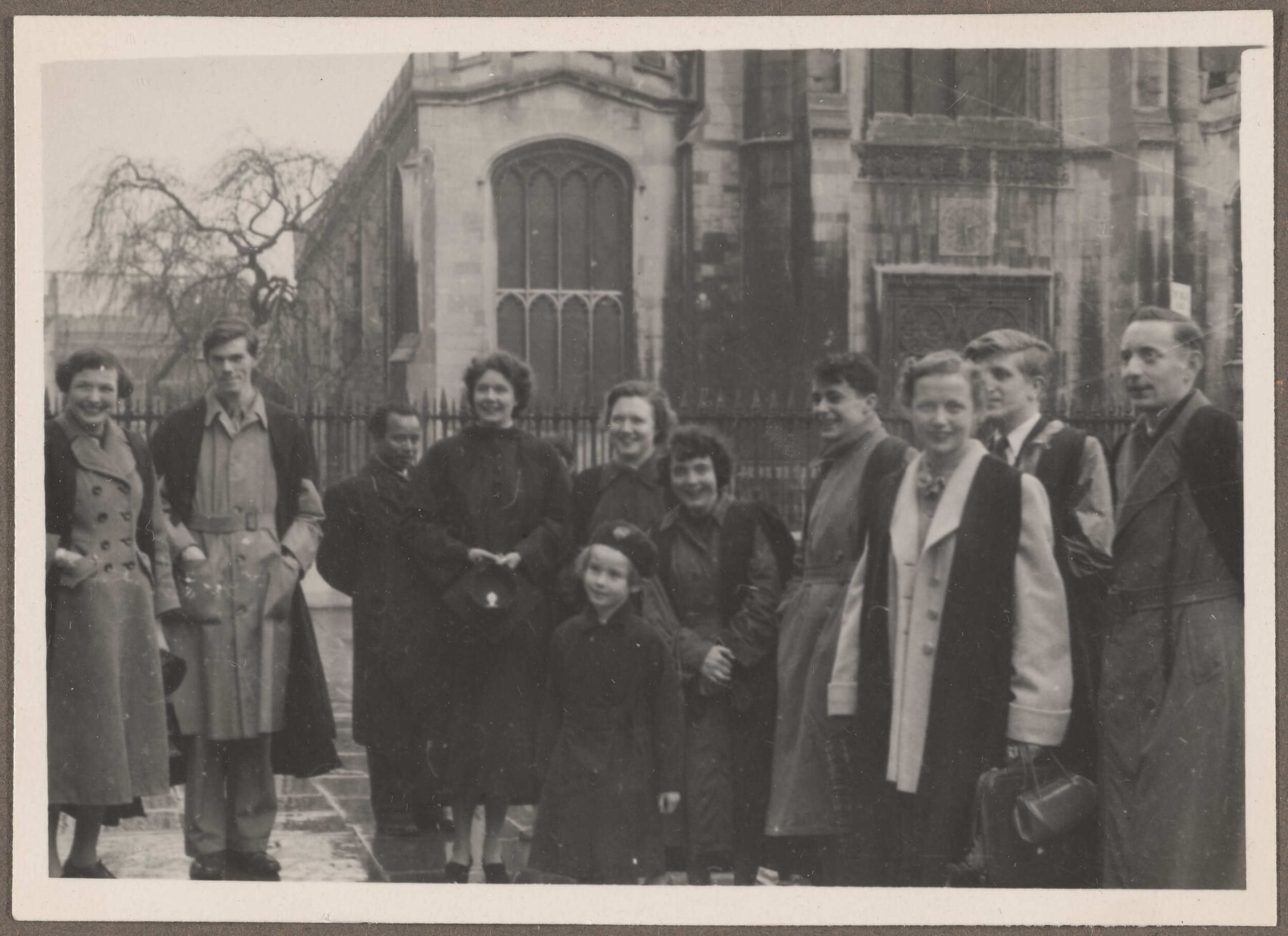 Brenda Slade and others in Cambridge