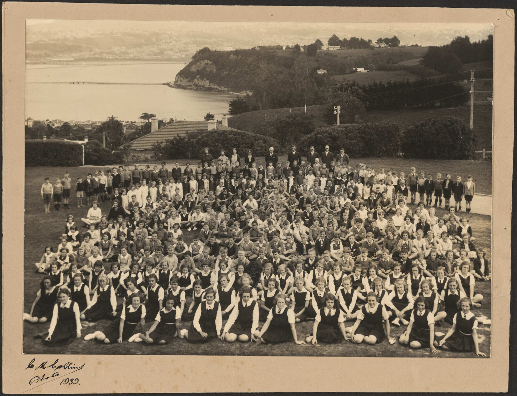 Andersons Bay School pupils and staff