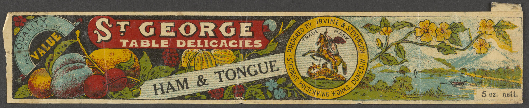 "St. George Table Delicacies Ham &amp; Tongue"