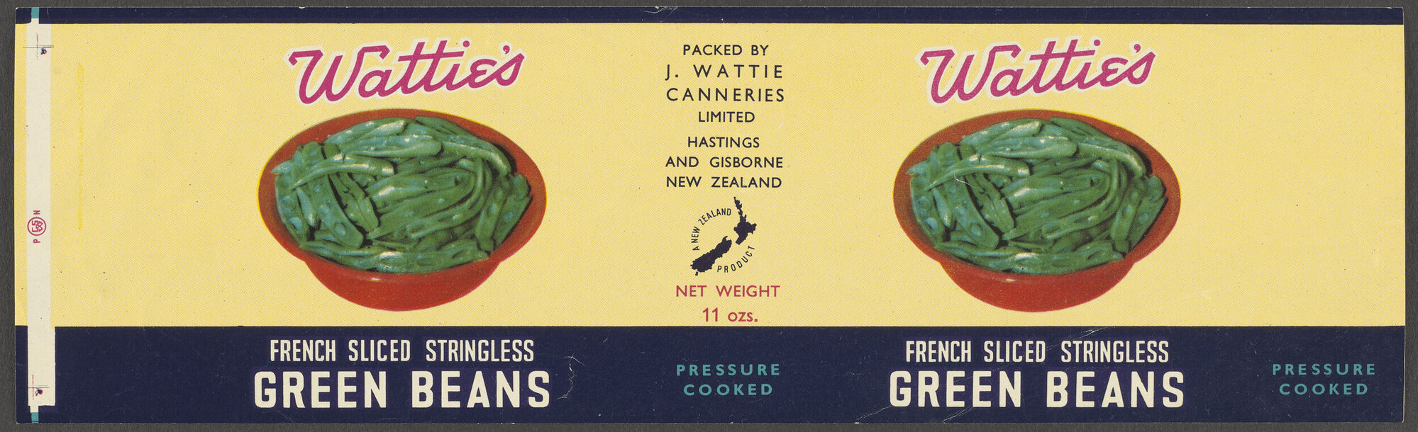 "Wattie's French Sliced Stringless Green Beans"