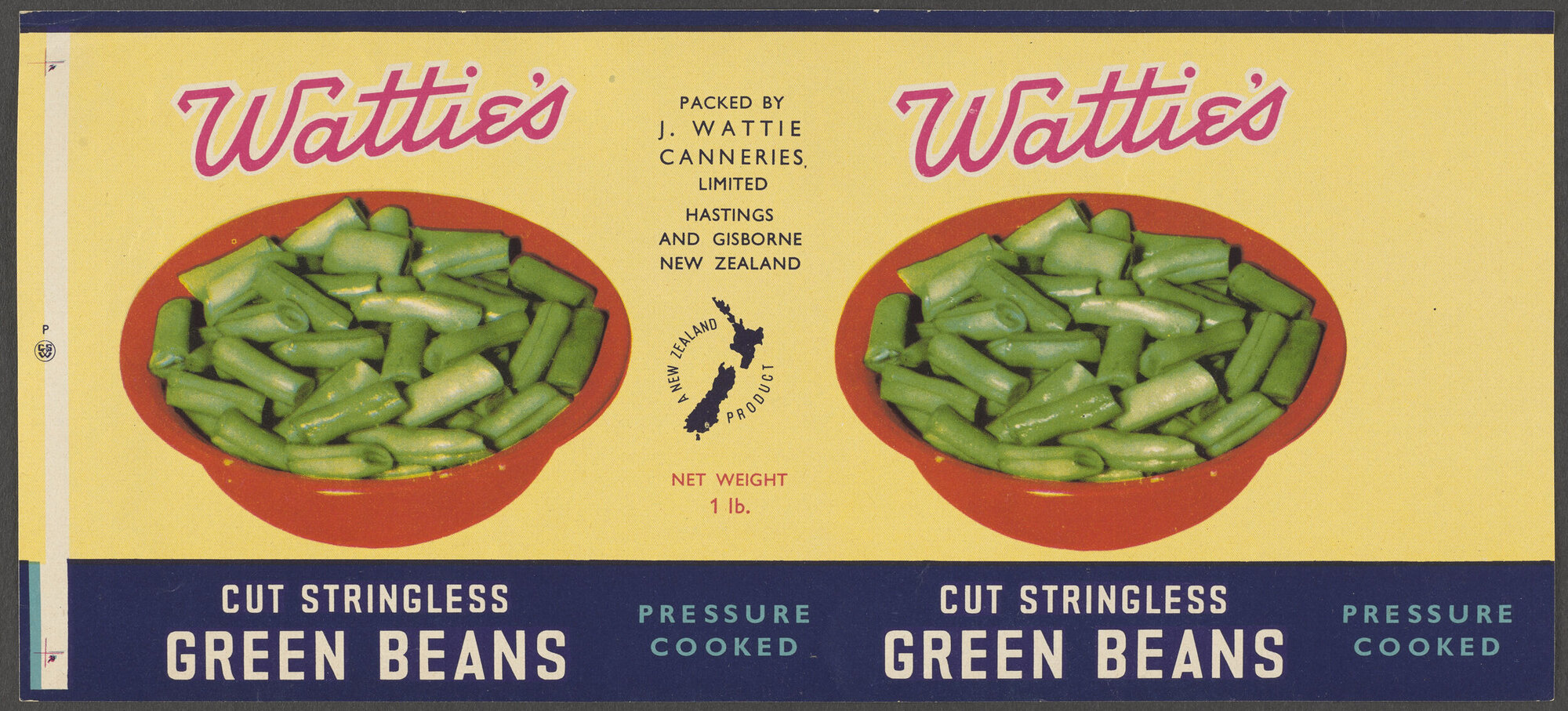 "Wattie's Cut Stringless Green Beans"