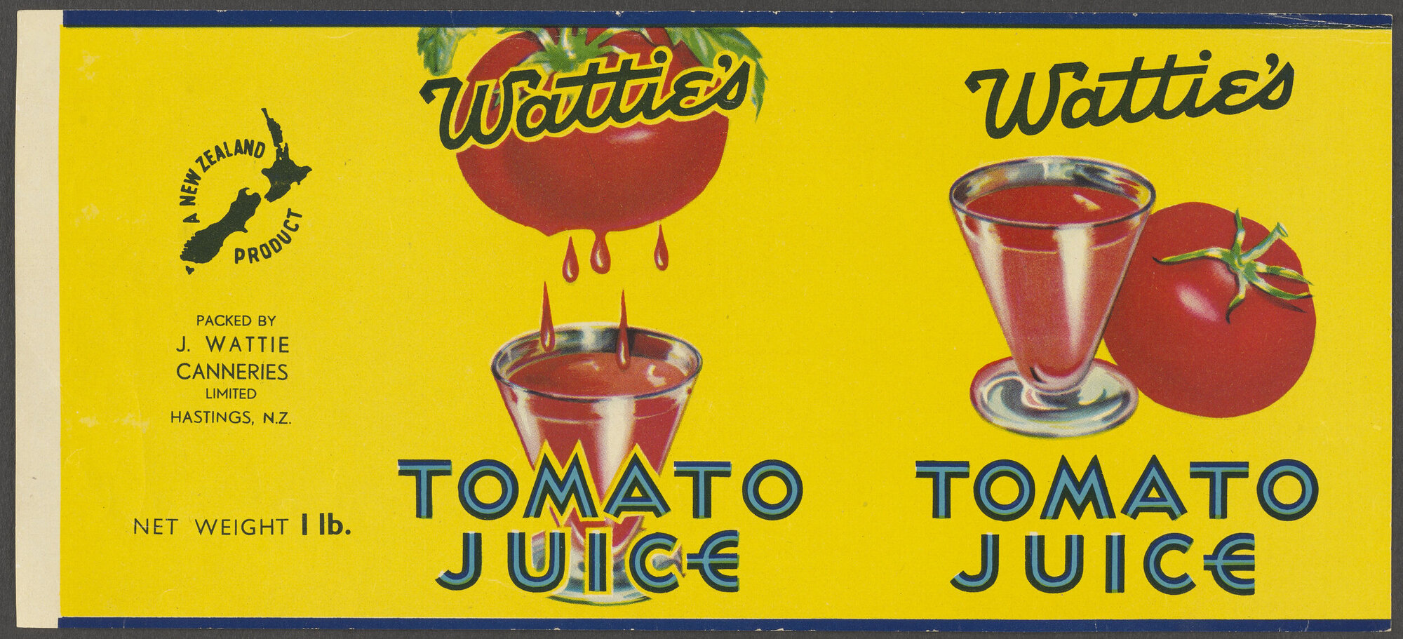"Wattie's Tomato Juice"