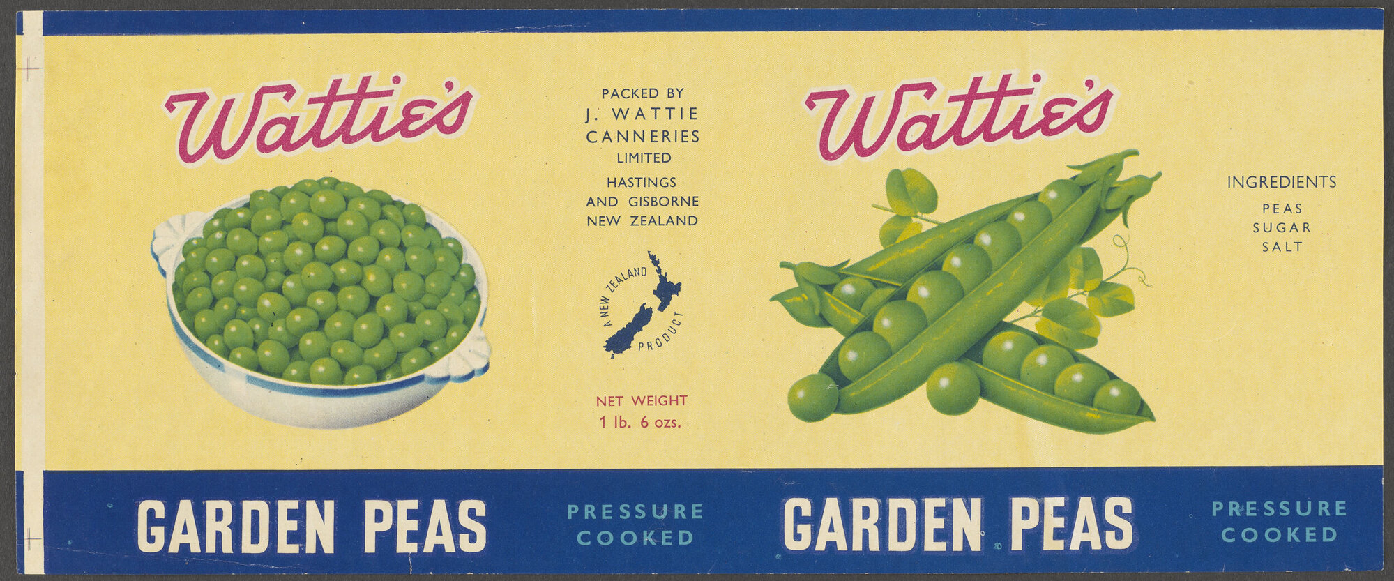 "Wattie's Garden Peas"