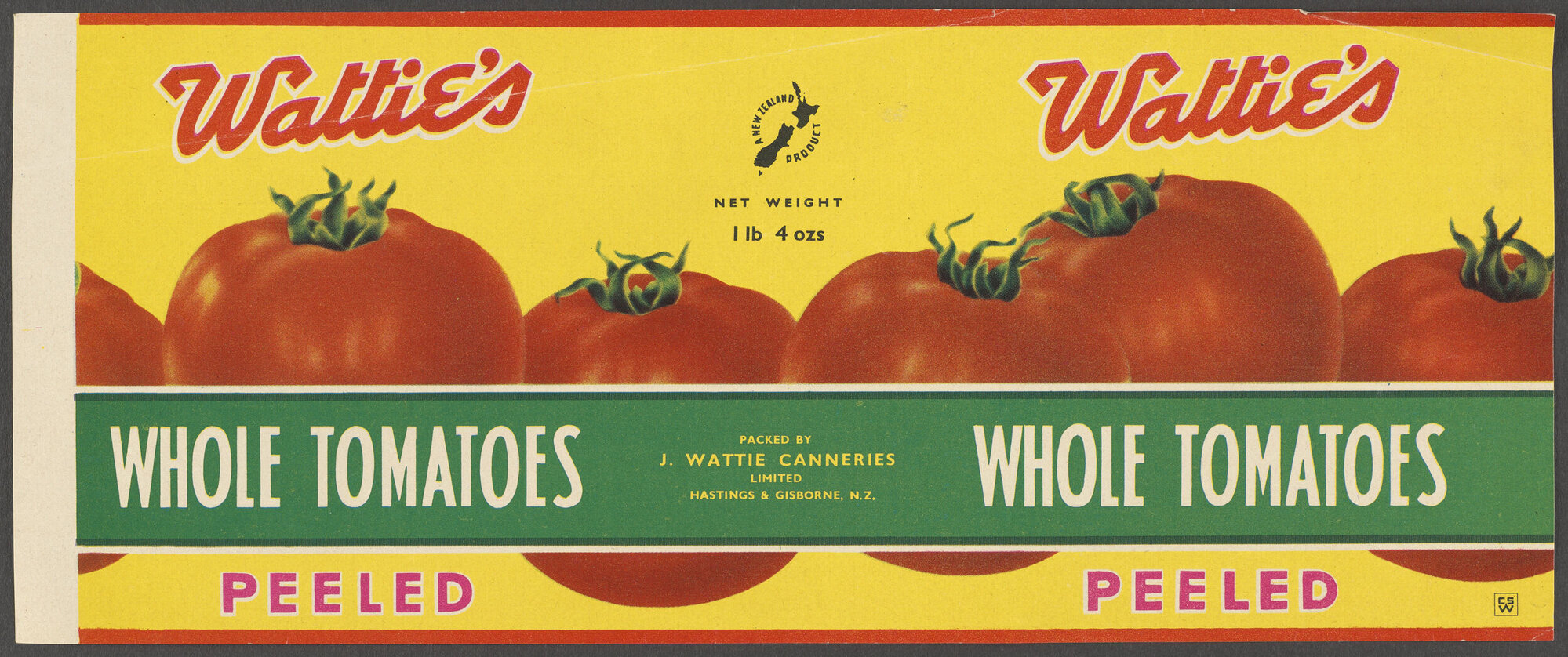 "Wattie's Whole Tomatoes Peeled"