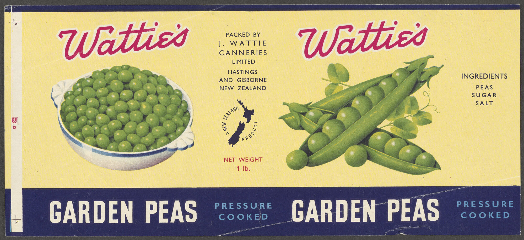 "Wattie's Garden Peas"