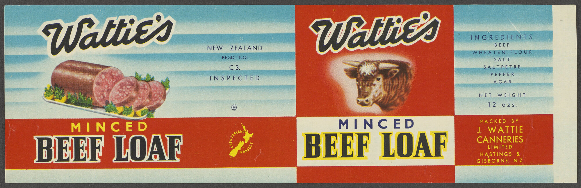 "Wattie's Minced Beef Loaf"