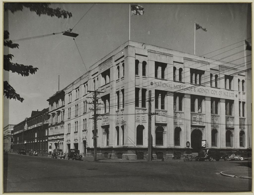 Remodelled three storey buildings on the corner of Water and Cumberland streets