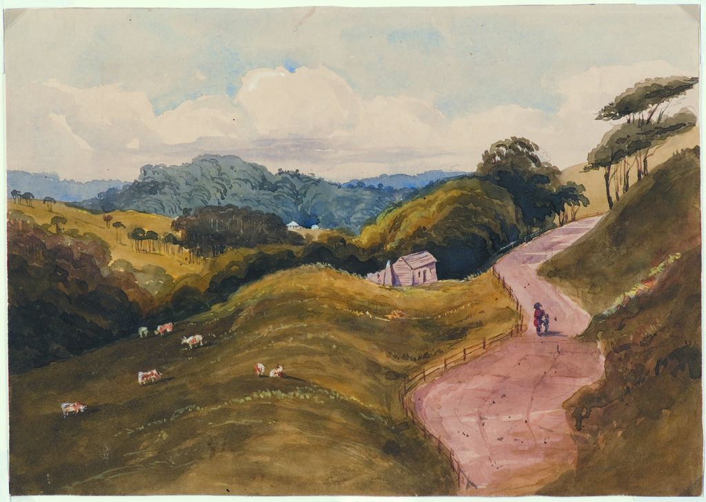 On the Porirua Road, near Crofton