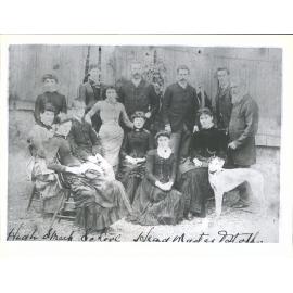 Headmaster and staff