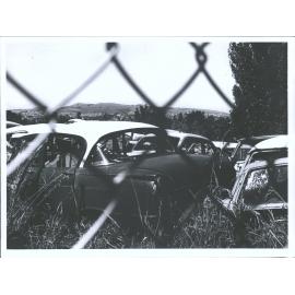 The Car wrecker's yard at 28 Lindsay Road