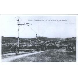 Caversham from Hillside, Dunedin
