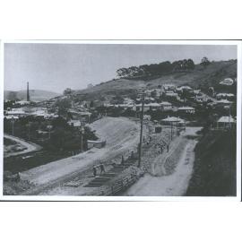 Railway duplication at embankment ex Otago Witness