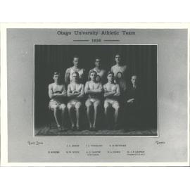 Otago University Athletic Team 1938