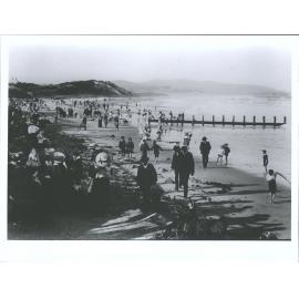Dunedin St Clair Beach Scenes, Jetty towards St Kilda