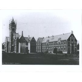 Anatomy block in right "The University - Dunedin"