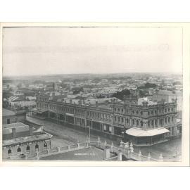 North East Esk Street, at night