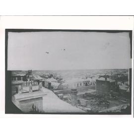 Albion Hotel chimney in foreground