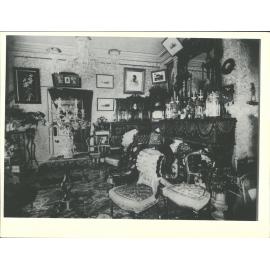 Drawing rooms of home of William Dawson now demolished