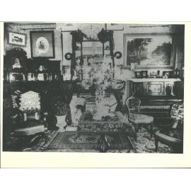 Drawing room of home of William Dawson now demolished