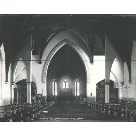 All Saints church, interior