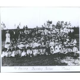 All Saints church, Sunday school picnic