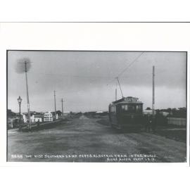The most southern lamp post & electric tram in the world