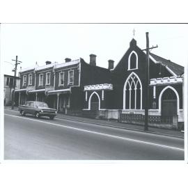 Caversham Methodist Church and terrace houses, Main South Road