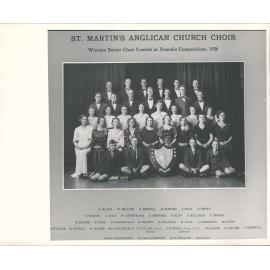 St Martins Anglican Church Choir, Winner Senior Choir Contest, On Competition