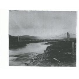 Suspension Bridge later washed away