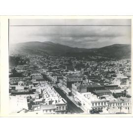 From Town Hall belfry, looking north