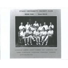 Senior Team, Season 1931-32