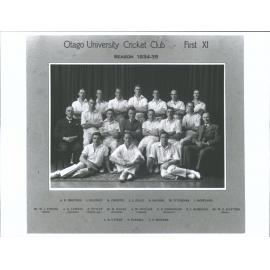 First XI, season 1934-35