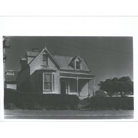 House opposite Post Office  "Cnr  Eddystone &  Lower Exmouth Sts." 'Glen Alva' built by William Turnbull Smith